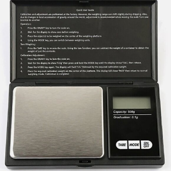 Pocket Digital Scale 200g x 0.01g, Portable Mini Gram Scale - Picture 5 of 9